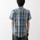 Ben Sherman �٥󥷥㡼�ޥ� Ⱦµ����� �֥��å������å� �����ܥ꡼ �֥롼 �ͥ��ӡ� MOD FIT ���åȥ� �����å� ��˥��å���
