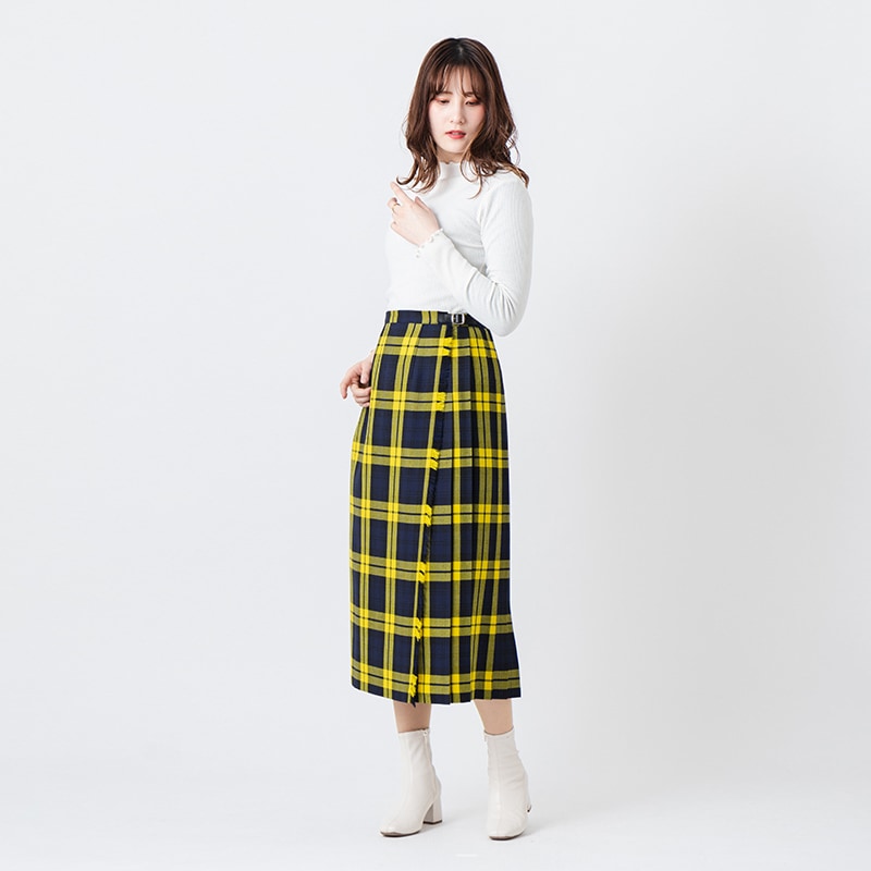 新品 O'NEIL OF DUBLIN イージー キルト スカート 14サイズ オニールオブダブリン O'NEIL OF DUBLIN,ウーステッドウール100