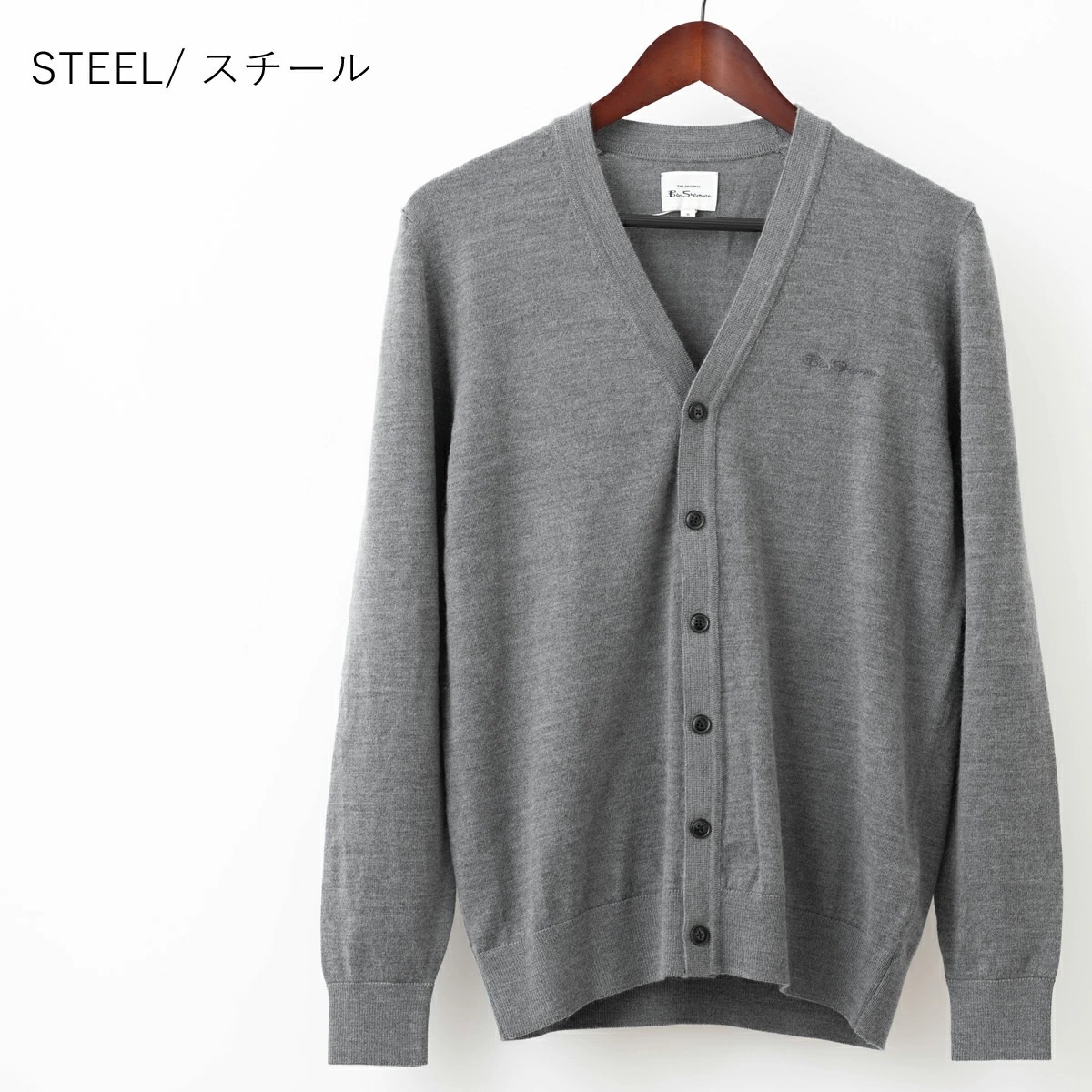 �٥󥷥㡼�ޥ� Ben Sherman �����ͥ��㡼���Υ˥åȥ����ǥ����� V�ͥå�