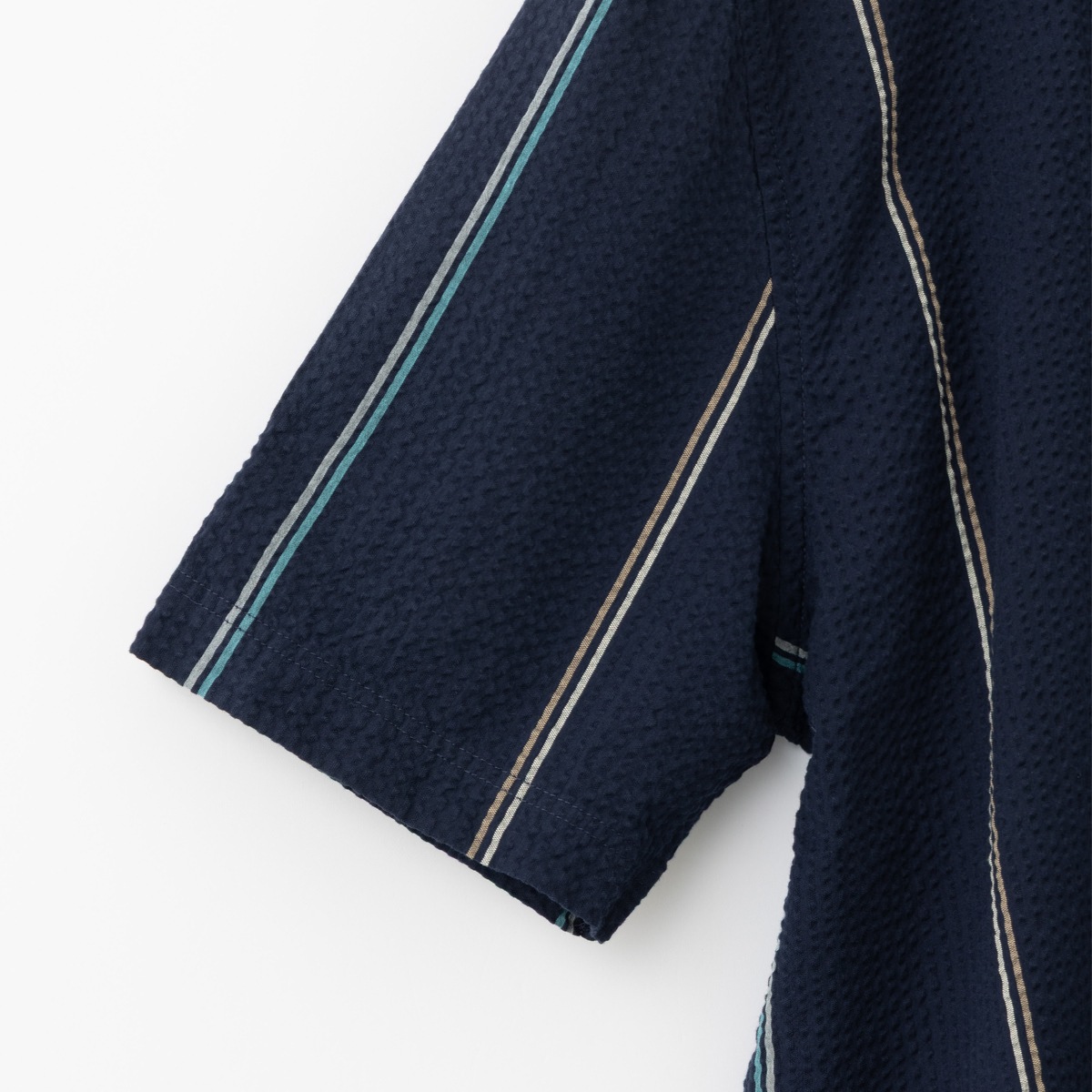 Ben Sherman �٥󥷥㡼�ޥ� Ⱦµ����� �������å��� ���ȥ饤�� �����ܥ꡼ �������ͥ��ӡ� CARNABY FIT ���åȥ� ��˥��å���