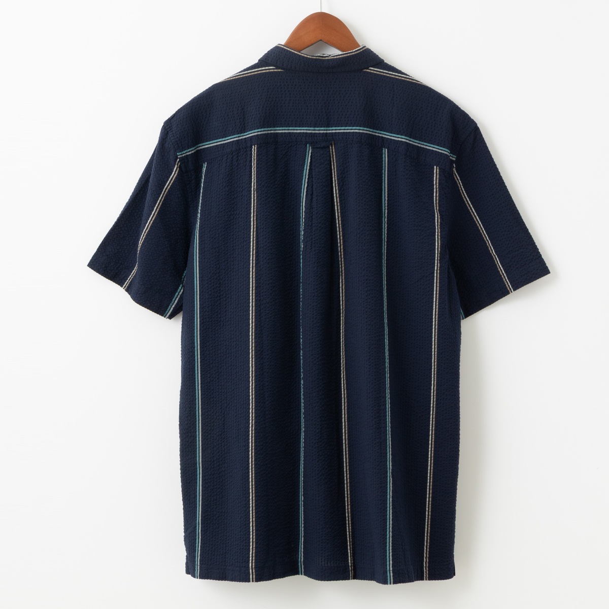 Ben Sherman �٥󥷥㡼�ޥ� Ⱦµ����� �������å��� ���ȥ饤�� �����ܥ꡼ �������ͥ��ӡ� CARNABY FIT ���åȥ� ��˥��å���