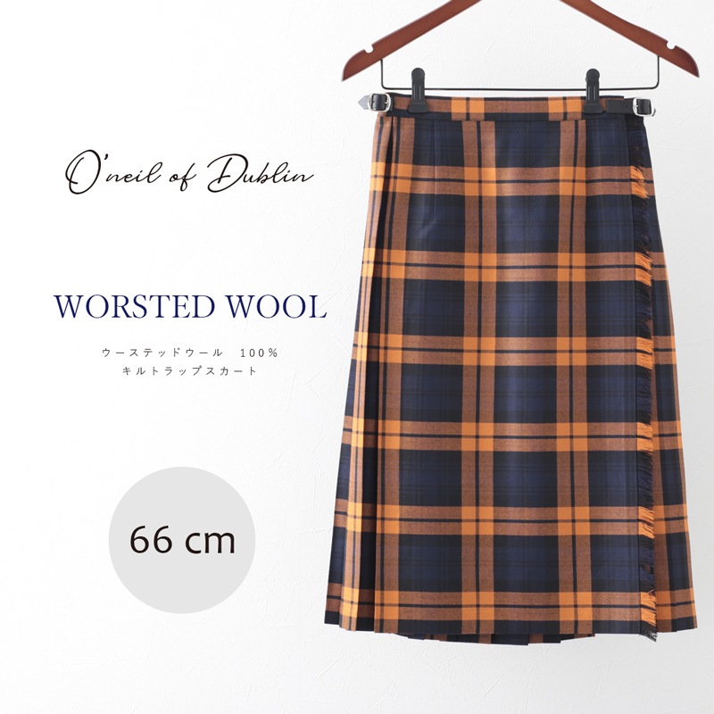 オニール オブ ダブリン　イージーキルトラップ スカート　サイズ12 L〜XL オニール オブ ダブリン イージーキルトラップ スカート サイズ