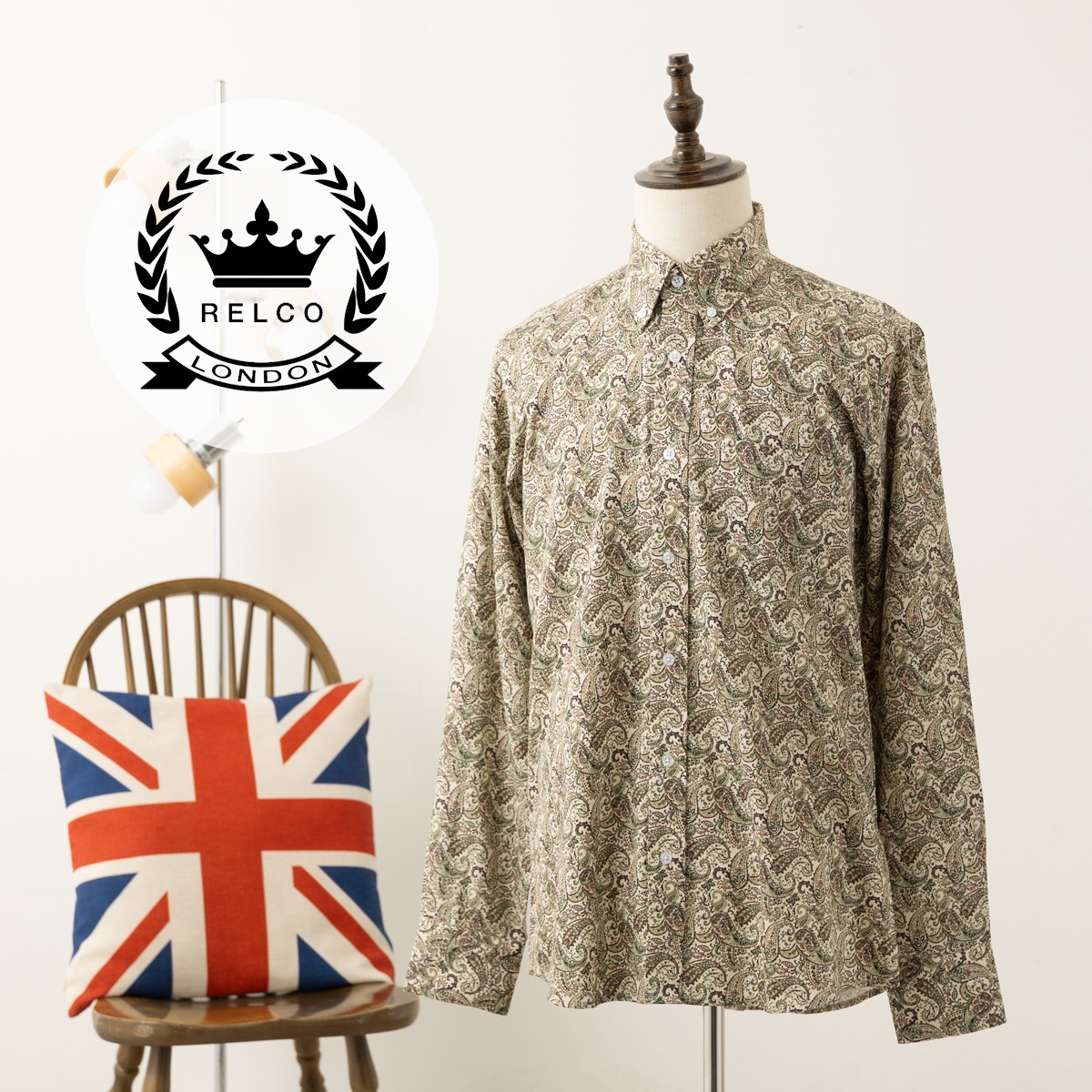 レルコロンドン Relco London,シャツ 長袖 Relco レルコ | RELCO 長袖 
