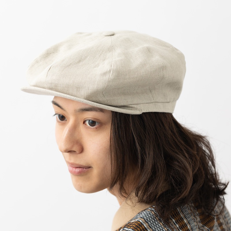 James Lock ॹå 㥹å TREMELO ȥ ٥ܡå ͥ BEIGE STRIPE ١ ȥ饤