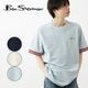 Ben Sherman �٥󥷥㡼�ޥ� ���åȥ�ԥ� T����� �ƥ��åץ饤�� �������ͥ��ӡ� �ѥ������֥롼 ���Ρ��ۥ磻�� ���å����ե��å� ��˥��å���