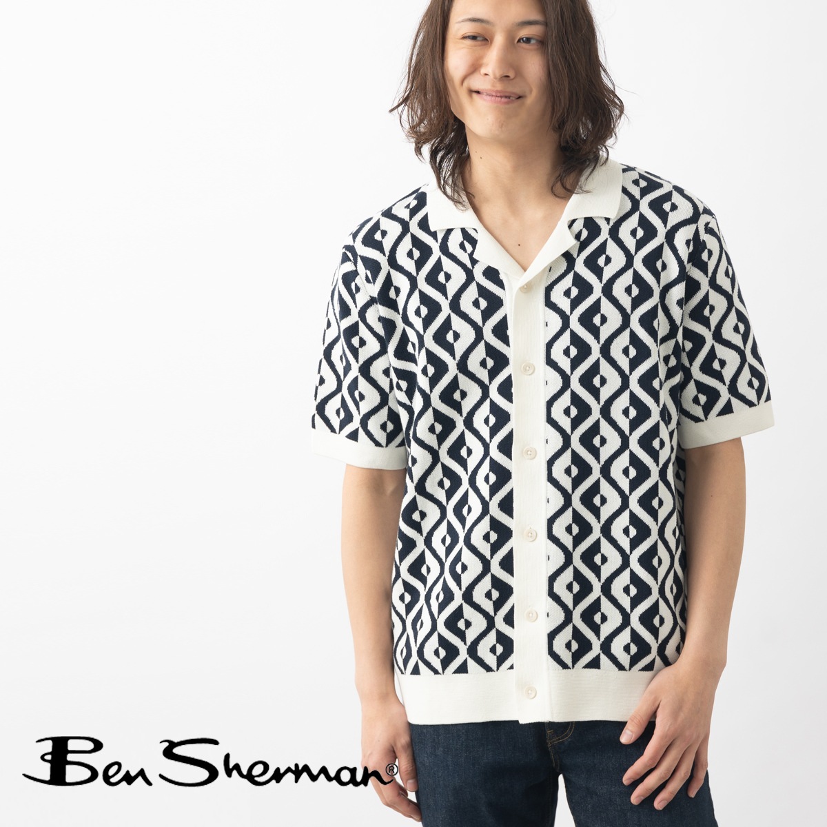 Ben Sherman �٥󥷥㡼�ޥ� Ⱦµ�˥åȥ���� �˥åȥݥ� �����ܥ꡼ ���� �������˥å����åȥ� ������ȥ�å� 