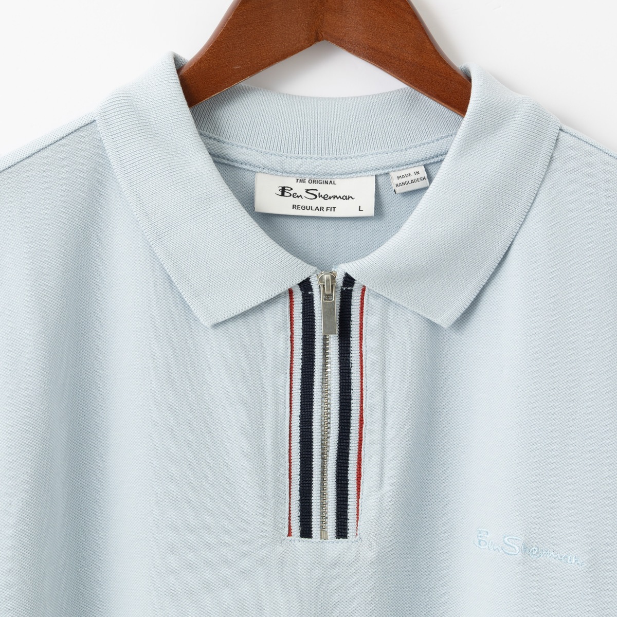 Ben Sherman �٥󥷥㡼�ޥ� ���åץͥå��ݥ������ �쥮��顼�ե��å� ��˥��å��� ���ե� �������ͥ��ӡ� �ѥ������֥롼 