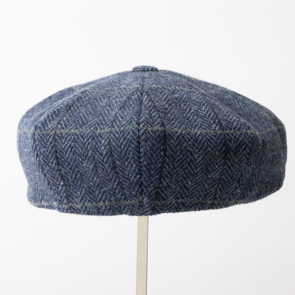 James Lock ॹå 㥹å SANDWICH ٥ܡå  BLUE HERRINGBONE WINDOWPANE ֥롼 إܡ ɥڥ