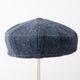 James Lock ॹå 㥹å SANDWICH ٥ܡå  BLUE HERRINGBONE WINDOWPANE ֥롼 إܡ ɥڥ