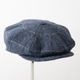 James Lock ॹå 㥹å SANDWICH ٥ܡå  BLUE HERRINGBONE WINDOWPANE ֥롼 إܡ ɥڥ