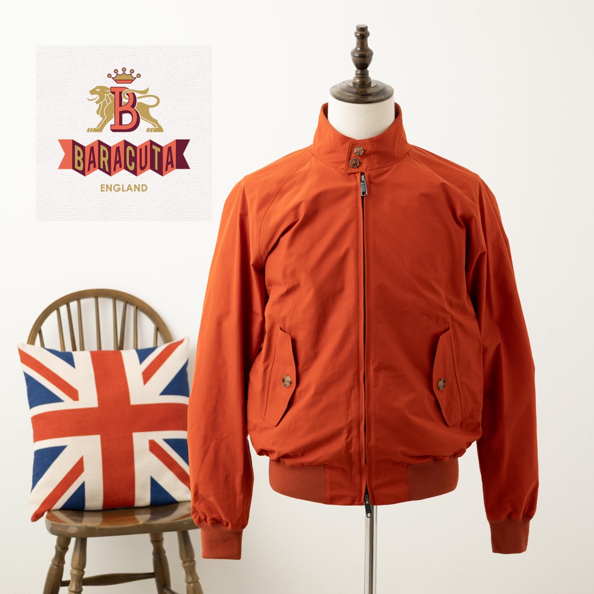 �Х饯���� Baracuta G9 ���ꥸ�ʥ� �ϥ��ȥ󥸥㥱�å� ���� �����󥰥ȥå� �ե쥤�� �ѹ���