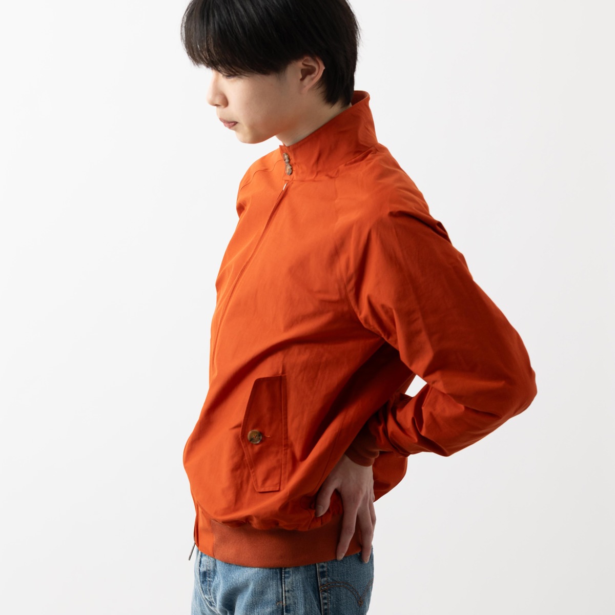 �Х饯���� Baracuta G9 ���ꥸ�ʥ� �ϥ��ȥ󥸥㥱�å� ���� �����󥰥ȥå� �ե쥤�� �ѹ���