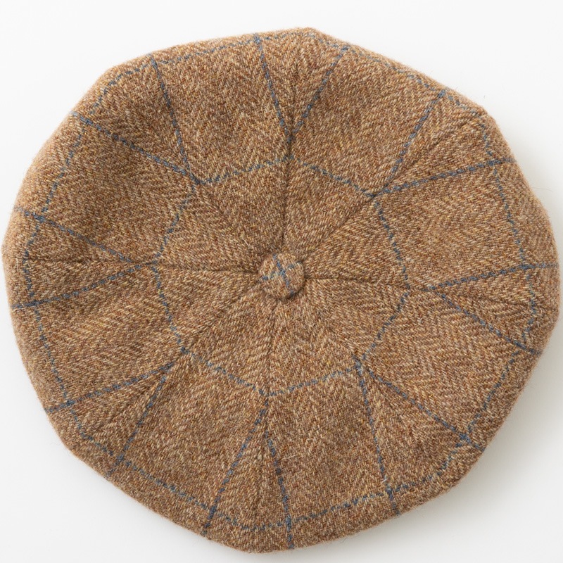 James Lock �������ॹ���å� ���㥹���å� MUIRFIELD �ߥ奢�ե������ �٥������ܡ�������å� ������ TAN HERRINGBONE WINDOWPANE ���� �إ��ܡ��� ������ɥ��ڥ�