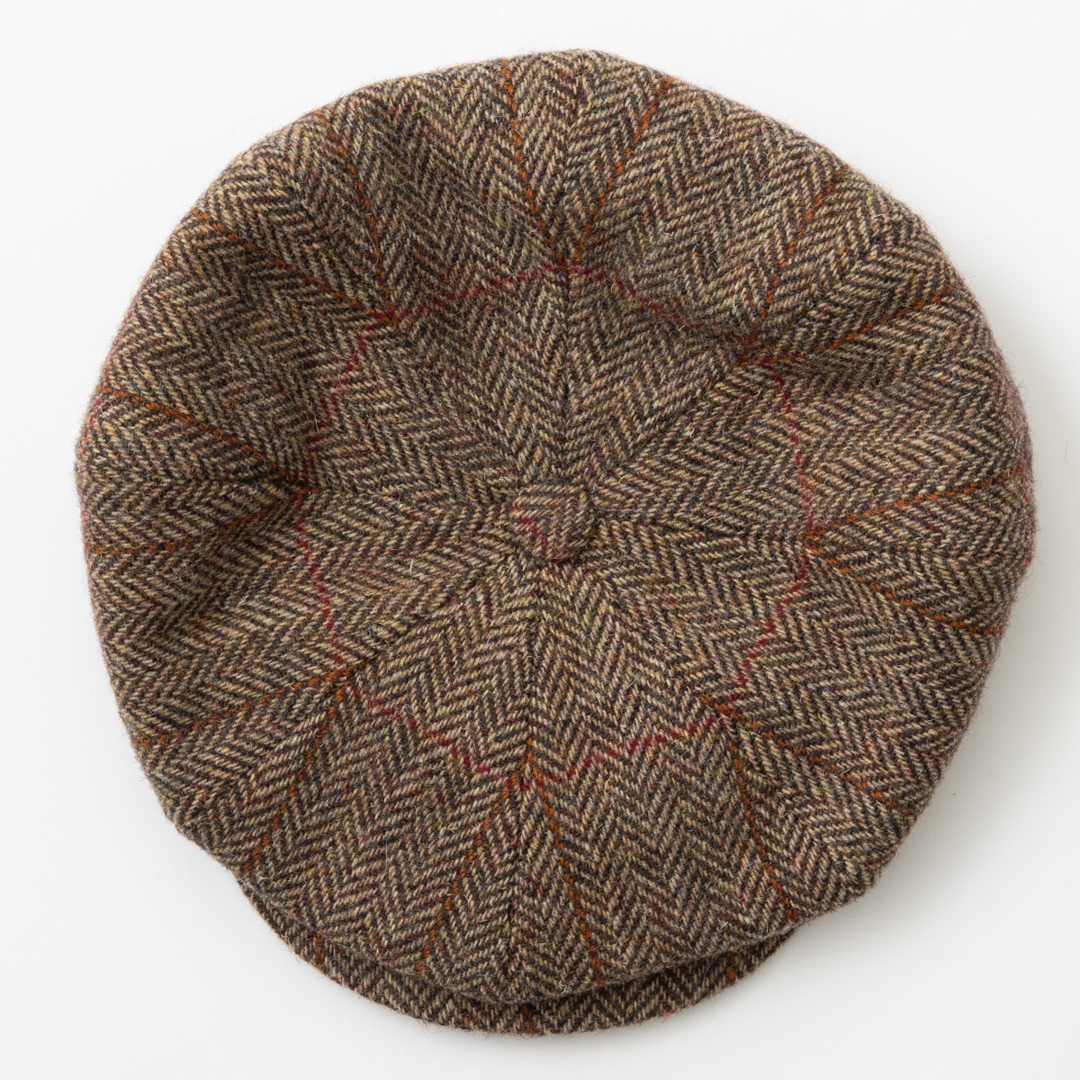 James Lock �������ॹ���å� ���㥹���å� SANDWICH �٥������ܡ�������å� ������ BROWN HERRINGBONE WINDOWPANE �֥饦�� �إ��ܡ��� ������ɥ��ڥ�