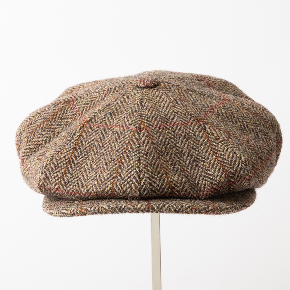 James Lock �������ॹ���å� ���㥹���å� SANDWICH �٥������ܡ�������å� ������ BROWN HERRINGBONE WINDOWPANE �֥饦�� �إ��ܡ��� ������ɥ��ڥ�