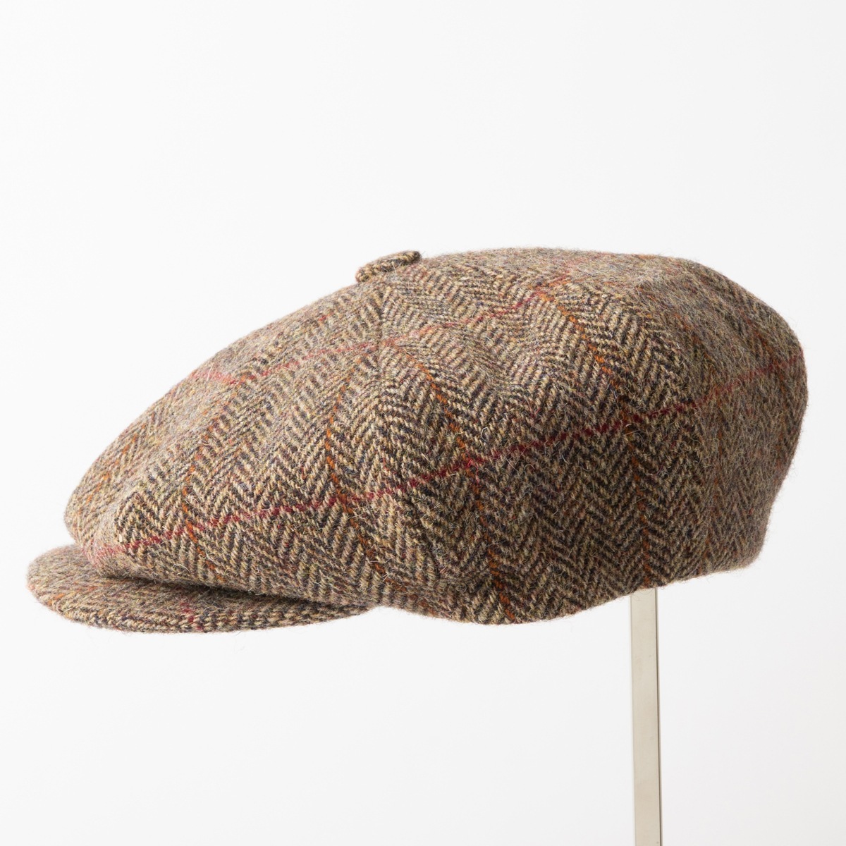 James Lock �������ॹ���å� ���㥹���å� SANDWICH �٥������ܡ�������å� ������ BROWN HERRINGBONE WINDOWPANE �֥饦�� �إ��ܡ��� ������ɥ��ڥ�