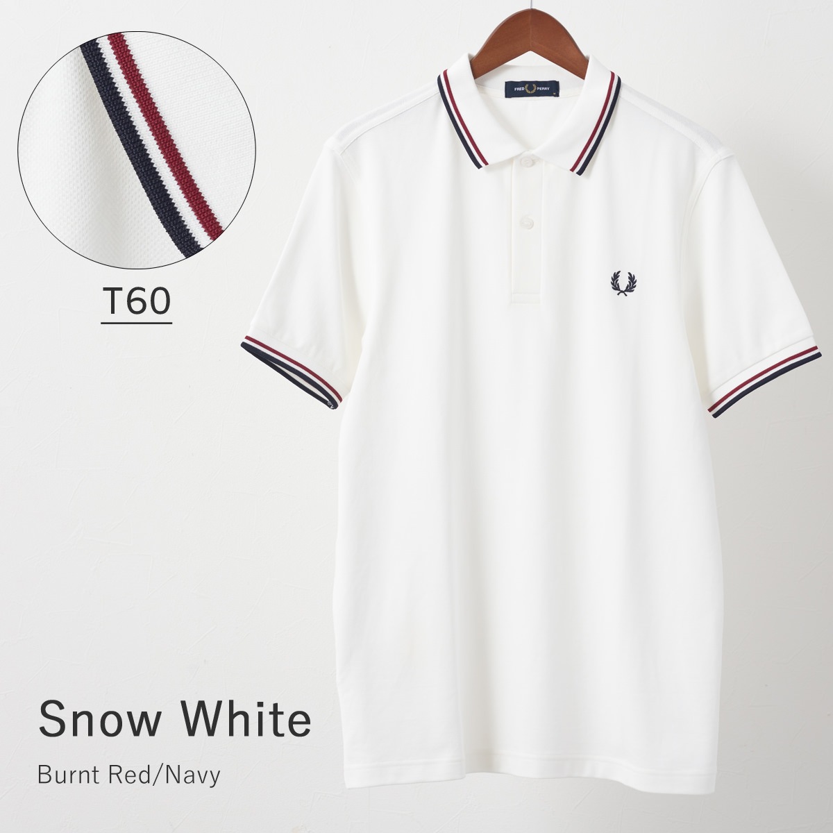 �ե�åɥڥ꡼ �ݥ������ M3600 �ƥ��åץ饤�� ��������Ź Fred Perry ��˥��å��� 
