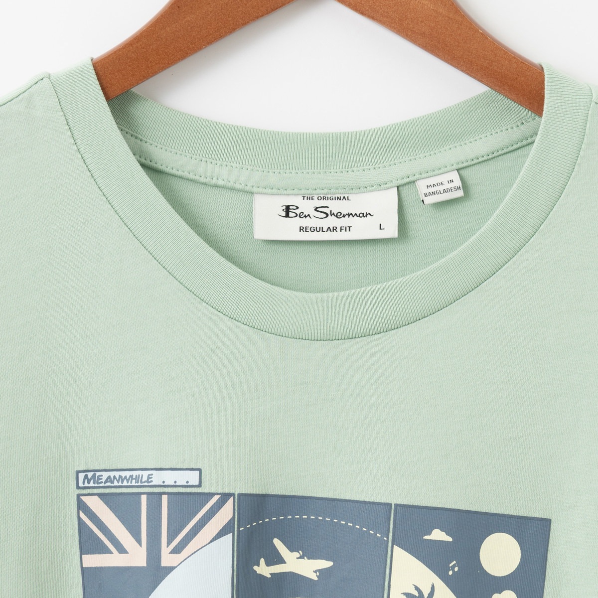 Ben Sherman �٥󥷥㡼�ޥ� T����� ���ߥå� �������åȥޡ��� �ߥ�� �쥮��顼�ե��å� ��˥��å���