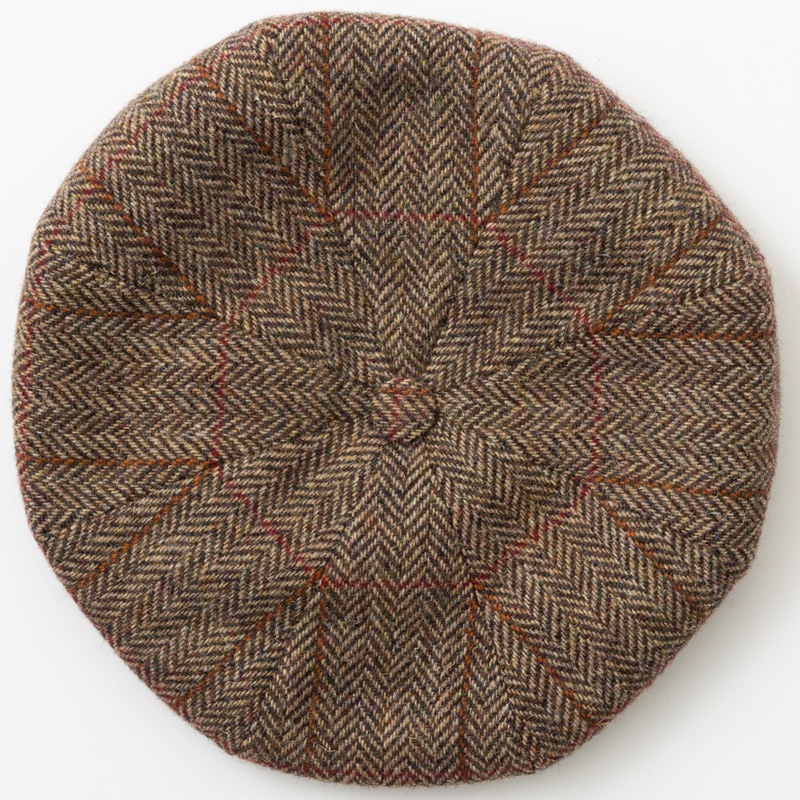 James Lock �������ॹ���å� ���㥹���å� MUIRFIELD �ߥ奢�ե������ �٥������ܡ�������å� ������ BROWN HERRINGBONE WINDOWPANE �֥饦�� �إ��ܡ��� ������ɥ��ڥ�