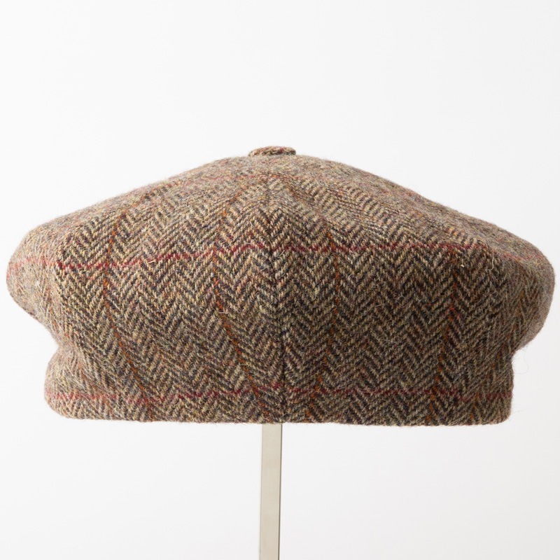 James Lock �������ॹ���å� ���㥹���å� MUIRFIELD �ߥ奢�ե������ �٥������ܡ�������å� ������ BROWN HERRINGBONE WINDOWPANE �֥饦�� �إ��ܡ��� ������ɥ��ڥ�