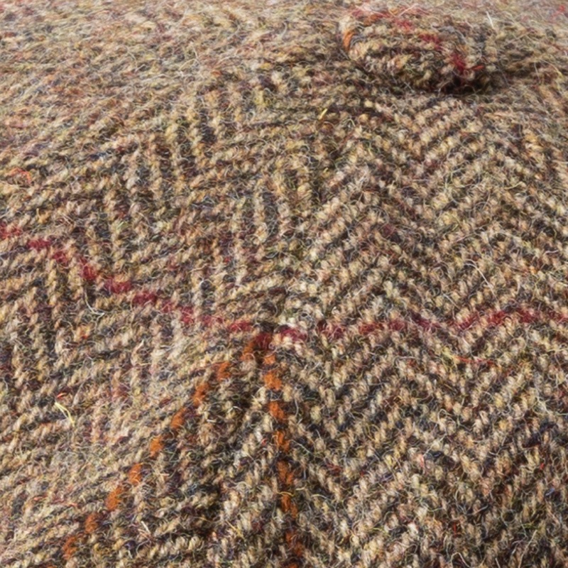 James Lock �������ॹ���å� ���㥹���å� MUIRFIELD �ߥ奢�ե������ �٥������ܡ�������å� ������ BROWN HERRINGBONE WINDOWPANE �֥饦�� �إ��ܡ��� ������ɥ��ڥ�