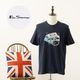 Ben Sherman �٥󥷥㡼�ޥ� T����� �����åȥ����å� �������ͥ��ӡ� �쥮��顼�ե��å� ��˥��å���