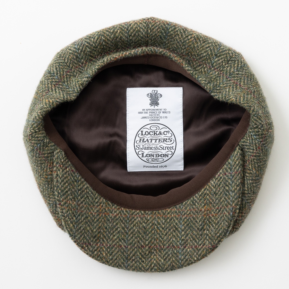 James Lock �������ॹ���å� ���㥹���å� SANDWICH �٥������ܡ�������å� ������ GREEN HERRINGBONE WINDOWPANE ���꡼�� �إ��ܡ��� ������ɥ��ڥ�