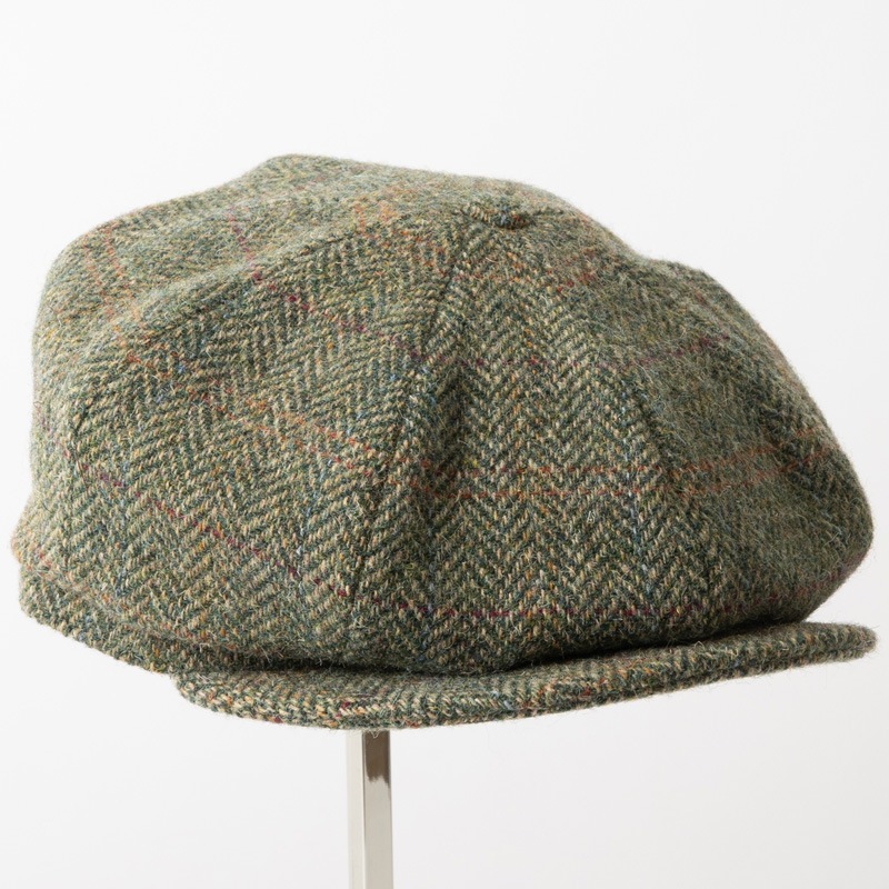 James Lock ॹå 㥹å TREMELO ȥ ٥ܡå  GREEN HERRINGBONE WINDOWPANE ꡼ إܡ ɥڥ