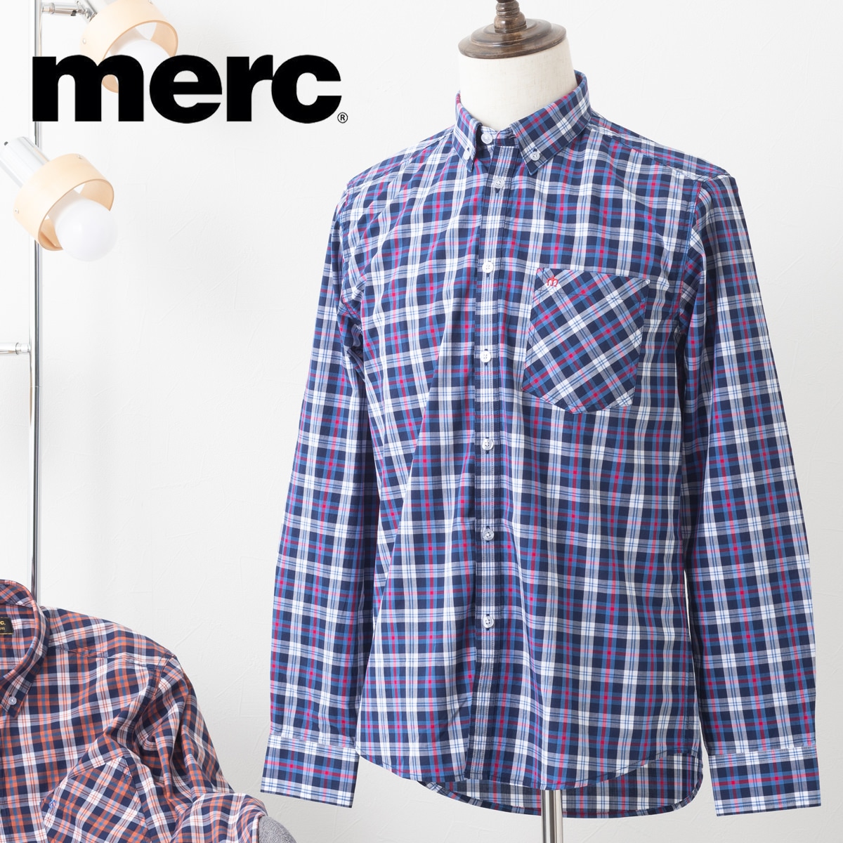 ��륯����ɥ� Merc London Ĺµ����� �ץ쥤�ɥ����å� �ܥ�������󥷥�� �֥롼 ������