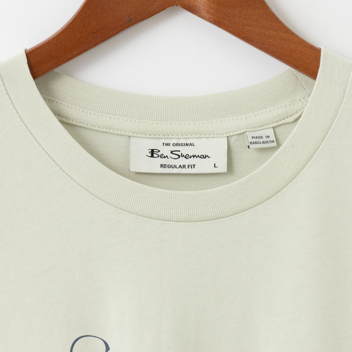 Ben Sherman �٥󥷥㡼�ޥ� T����� �ӡ����ѥ饽�� �֥饤�ȥ� �֥롼���졼 �쥮��顼�ե��å� ��˥��å���