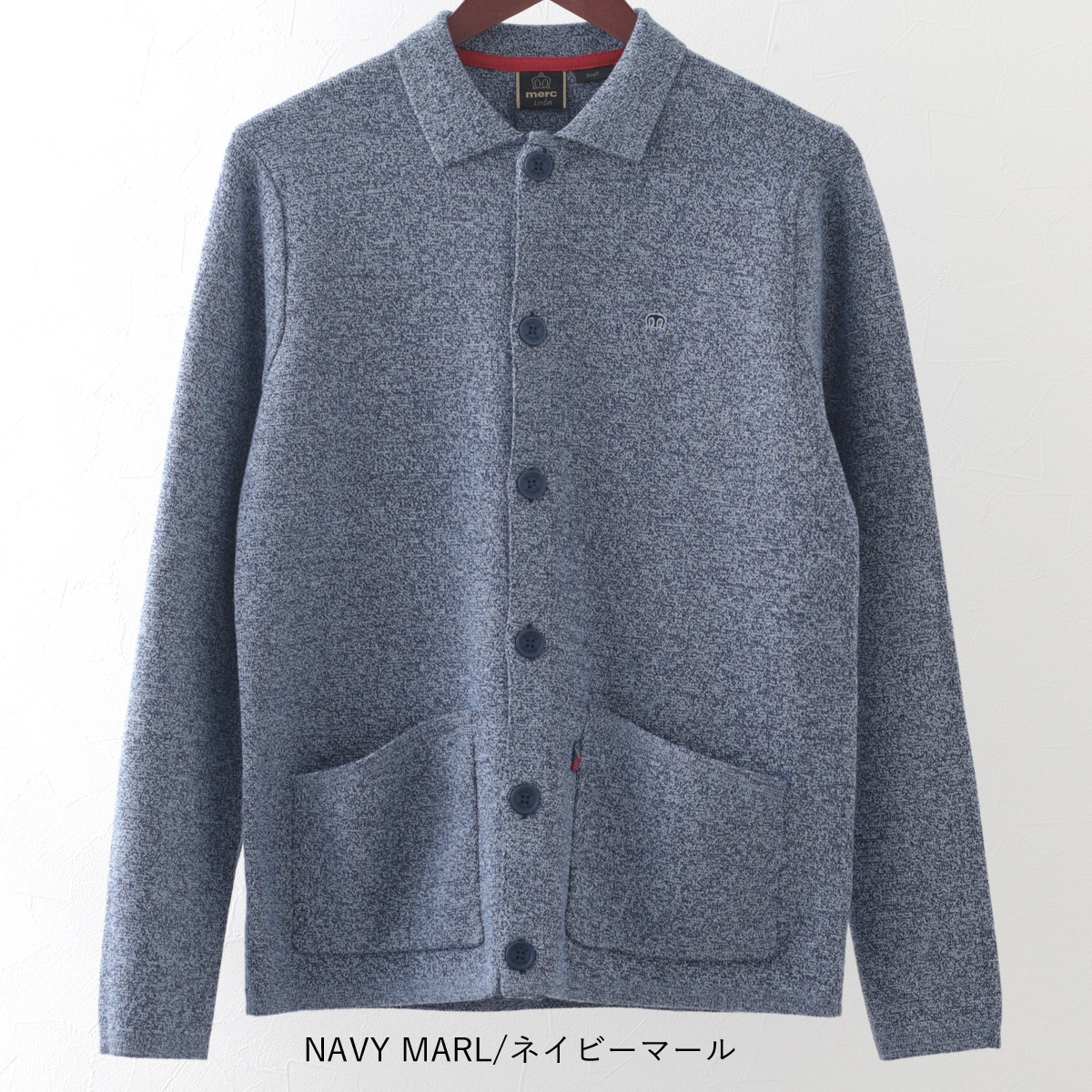 メルクロンドン Merc London メンズ Merc London メルクロンドン Men S ニット カーディガン 襟付き グレー ネイビー 2色 モッズファッション メンズ Merc London メルクロンドン メルクロンドン Merc London メンズ Merc London メルクロンドン Men S ニット カーディガン 襟付き グレー ネイビー 2色 モッズファッション メンズ Merc London メルクロンドン