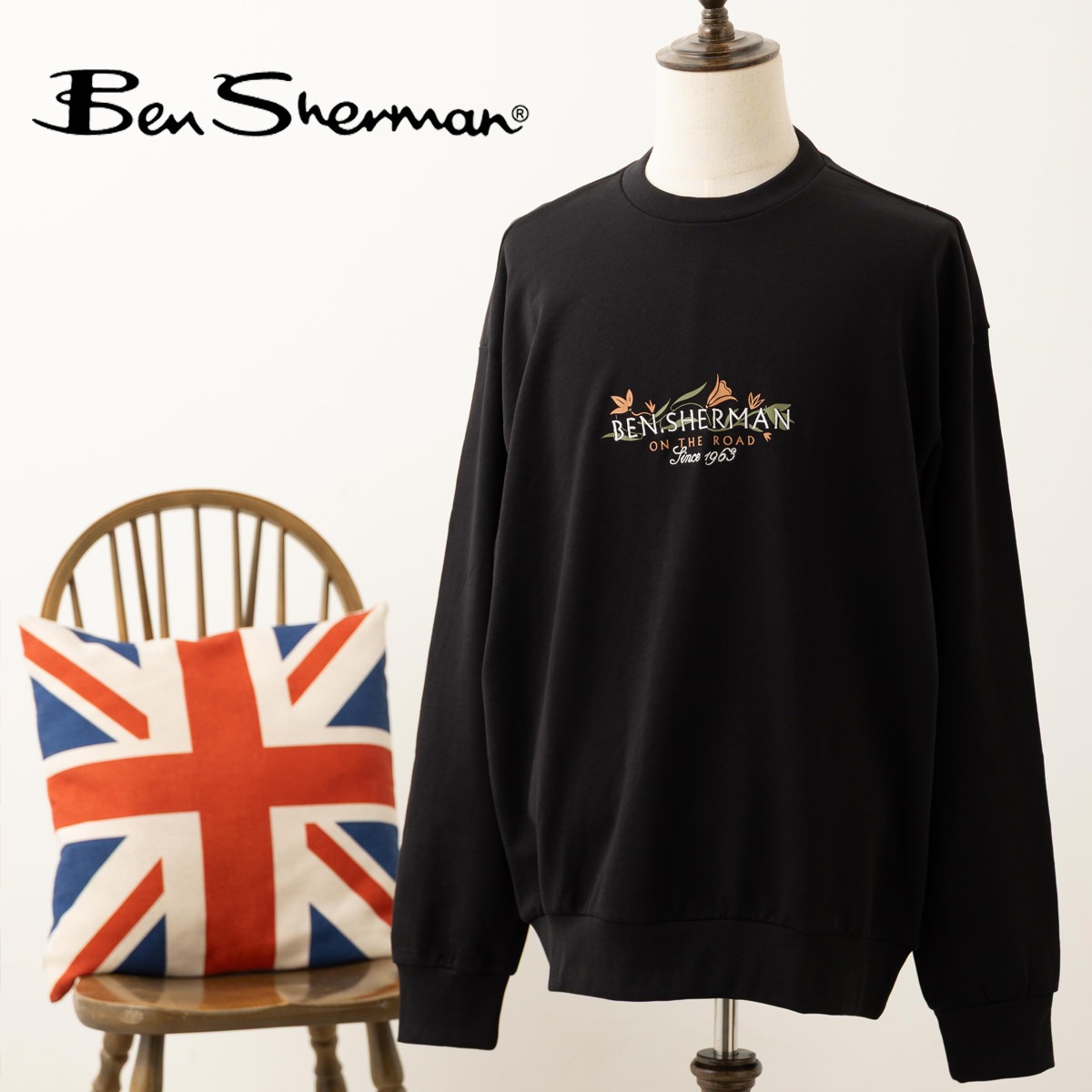Ben Sherman �������å� ����֥������꡼���� �ե� �٥󥷥㡼�ޥ� �֥�å� ���åȥ� ���å����ե��å� 