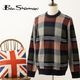 Ben Sherman �٥󥷥㡼�ޥ� ���롼�ͥå��������� �˥å� �������� ���㥬���� �����å� ���롼�ͥå� �������ͥ��ӡ�