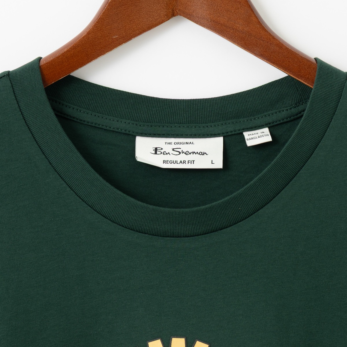 Ben Sherman �٥󥷥㡼�ޥ� T����� �������� �ե��쥹�� �쥮��顼�ե��å� ��˥��å��� 
