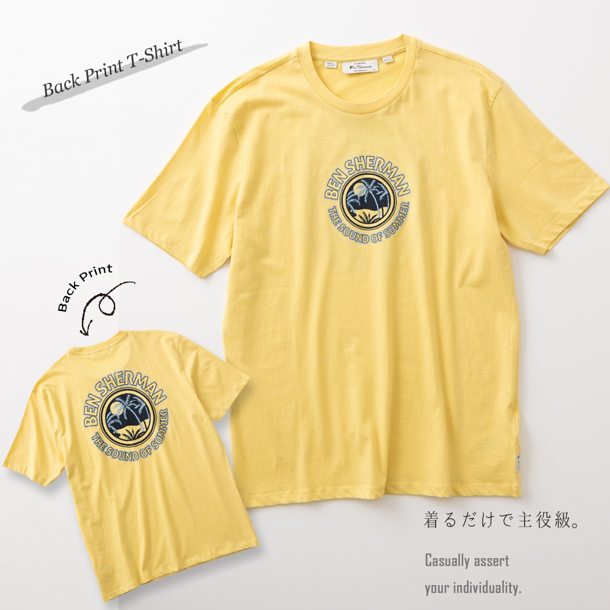 Ben Sherman �٥󥷥㡼�ޥ� T����� �Хå��ץ��� ���ޡ� �䥷���� �������˥å����åȥ� Ⱦµ ���å����ե��å� ������