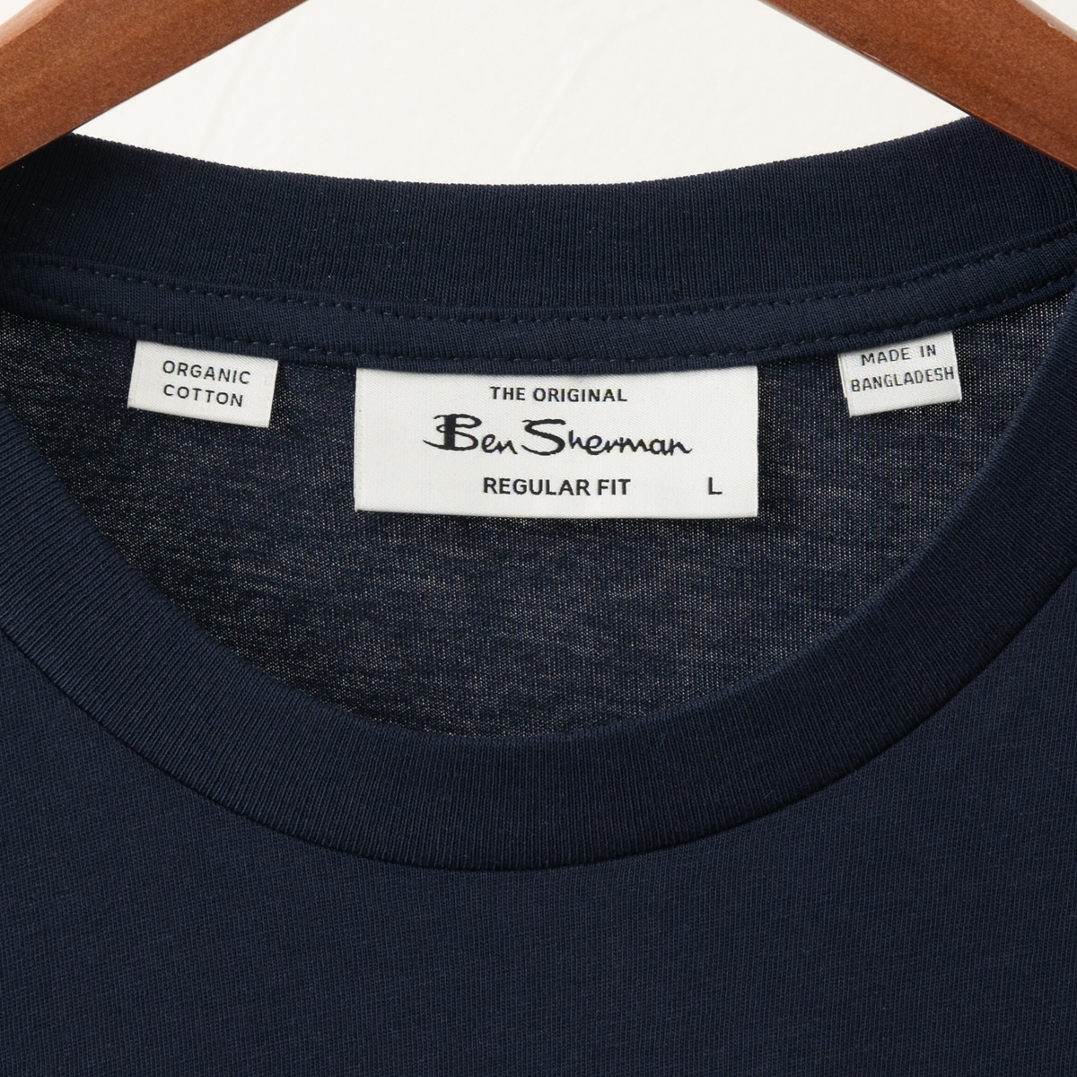 Ben Sherman �٥󥷥㡼�ޥ� T����� �ץ��� �����������ǥ��� ������ �����꡼������ �������˥å����åȥ� Ⱦµ �쥮��顼�ե��å� �������ͥ��ӡ� �ߥ�ƥ��֥롼