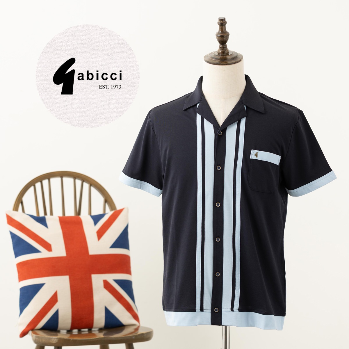 Gabicci Ⱦµ����� ���ߥ���� ���㡼���Ǻ� ���ӥå� �ͥ��ӡ� 