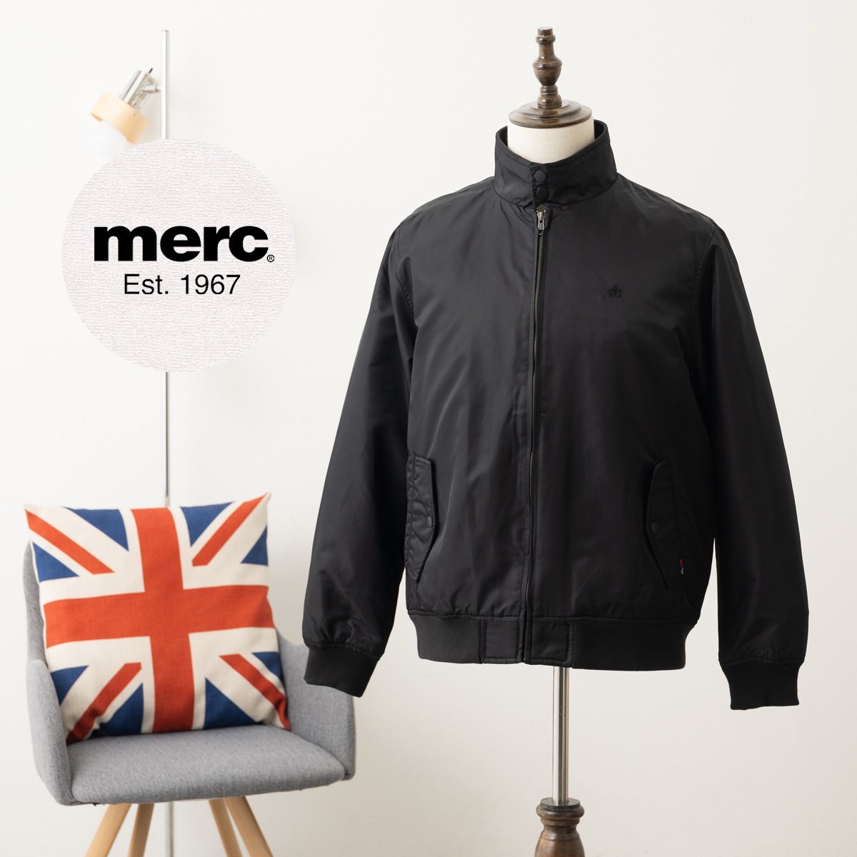 ��륯����ɥ� �ϥ��ȥ󥸥㥱�å� �����󥰥ȥå�  Merc London  �֥�å� ���� ����ƥ��� ������������å� �������� ��å��ե��å���� ���ե� �ץ쥼��� �ȥ�å� ���