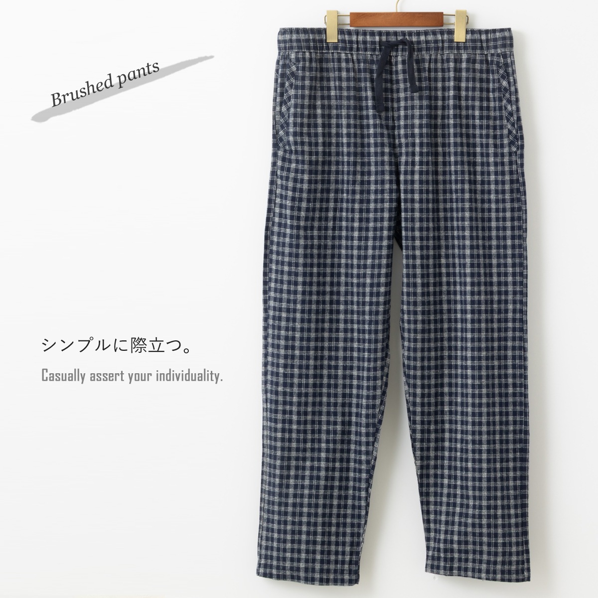 �٥󥷥㡼�ޥ� Ben Sherman �����å��� �ȥ饦���� �ѥ�� �ޥ�� REGULAR FIT �����Ǻ� ���å���  ��˥��å��� 