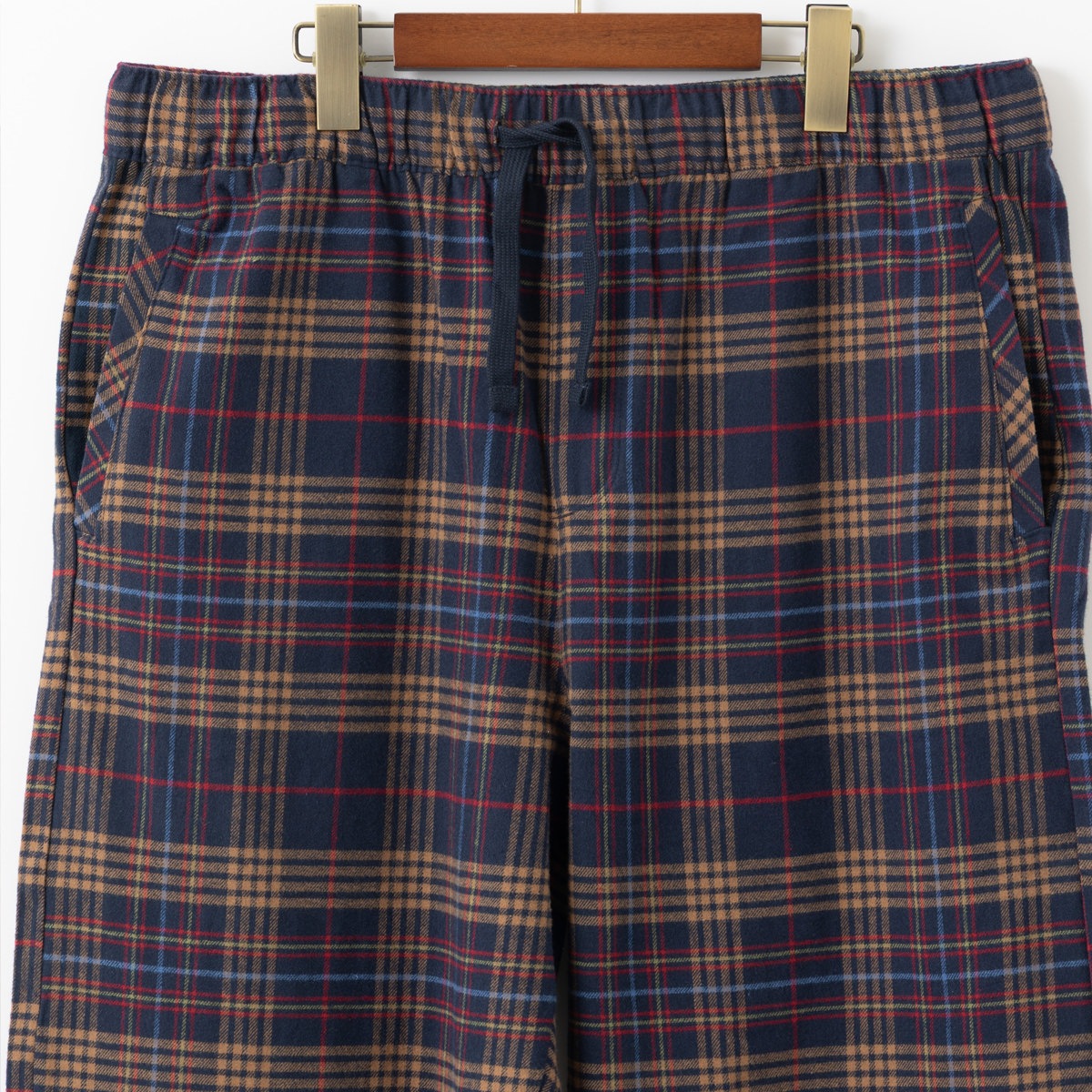 �٥󥷥㡼�ޥ� Ben Sherman �����å��� �ȥ饦���� �ѥ�� �������ͥ��ӡ� REGULAR FIT �����Ǻ� ��˥��å���