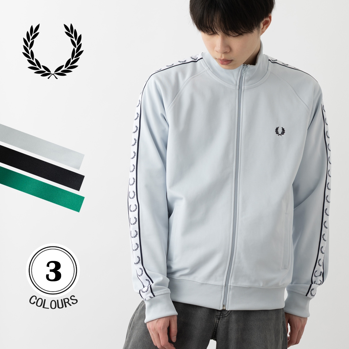�ե�åɥڥ꡼ ���  �ȥ�å����㥱�å� ���㡼�� �������꡼���ơ��� Fred Perry ��˥��å��� ��������Ź 