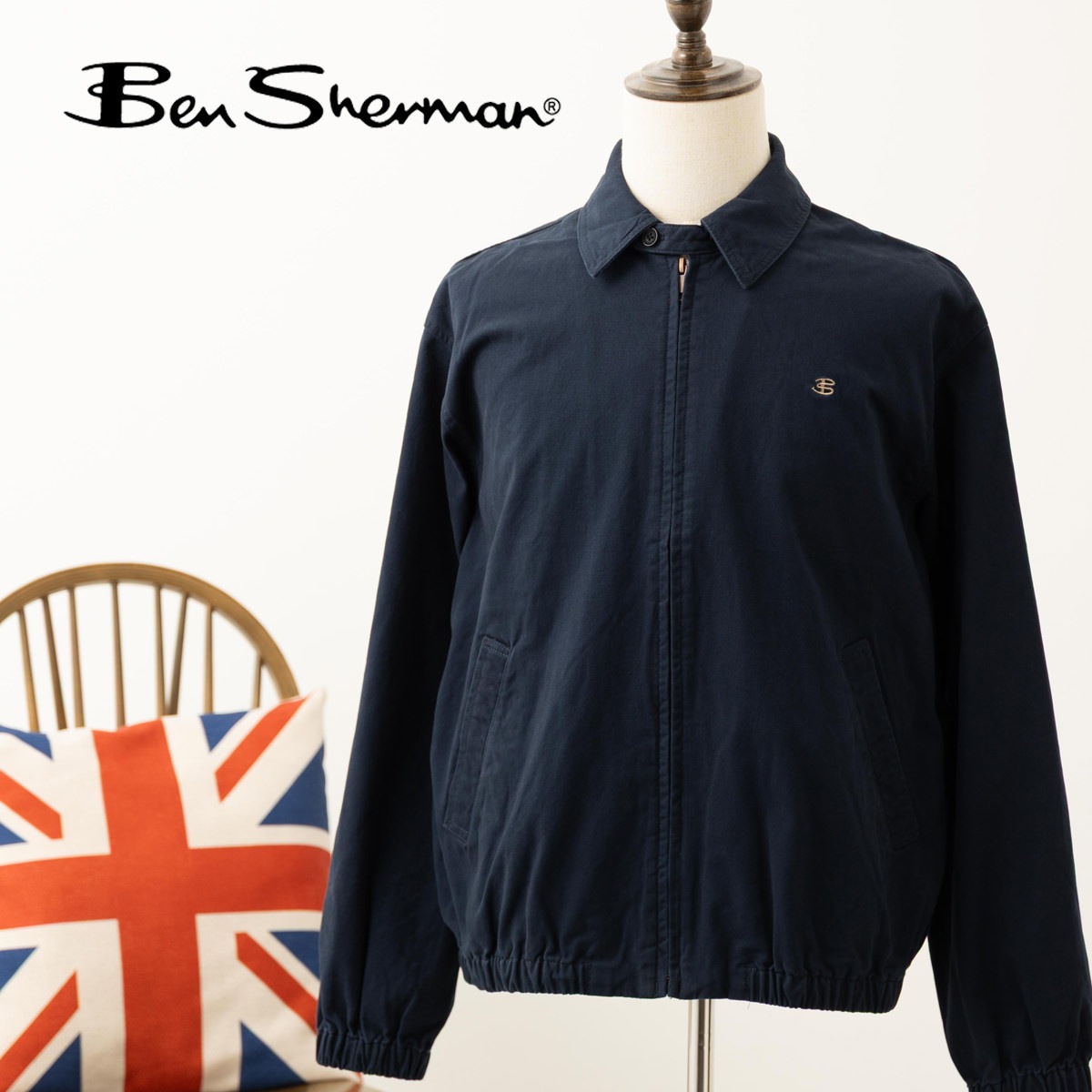 Ben Sherman �٥󥷥㡼�ޥ� �֥륾�� ���㥱�å� ���硼�Ⱦ� �������ͥ��ӡ� ��������