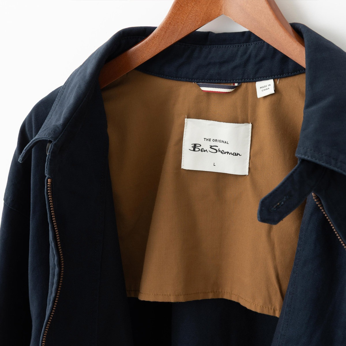 Ben Sherman �٥󥷥㡼�ޥ� �֥륾�� ���㥱�å� ���硼�Ⱦ� �������ͥ��ӡ� ��������