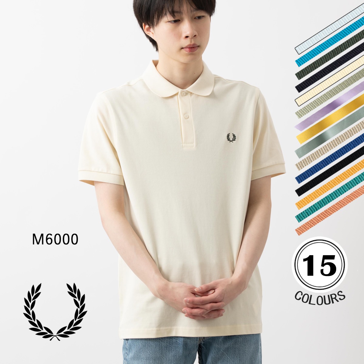 �ե�åɥڥ꡼ ��� �ݥ������ �ݥ� Fred Perry M6000 �������꡼�� ��������Ź