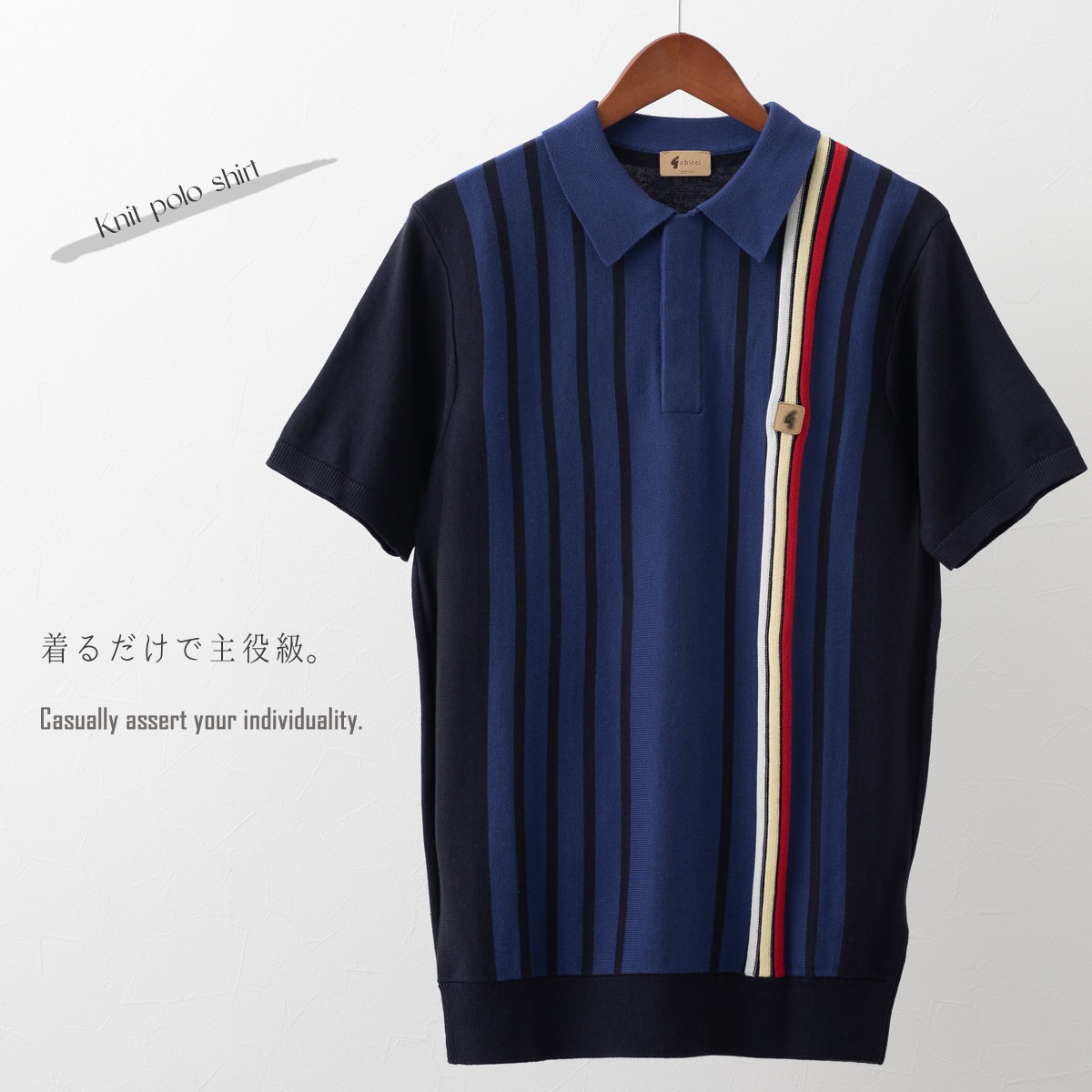ガビッチ Gabicci,シャツ 半袖 ポロ Tシャツ Gabicci ガビッチ