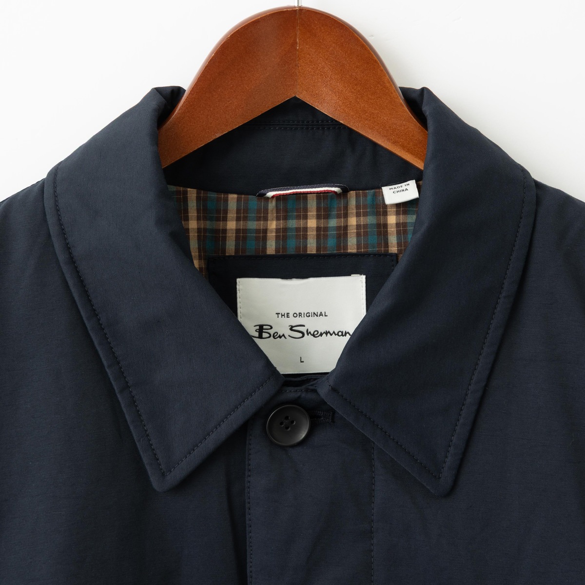Ben Sherman �٥󥷥㡼�ޥ� �������ꥫ�������� ��å������������� �������ͥ��ӡ� �������� �ߥɥ��
