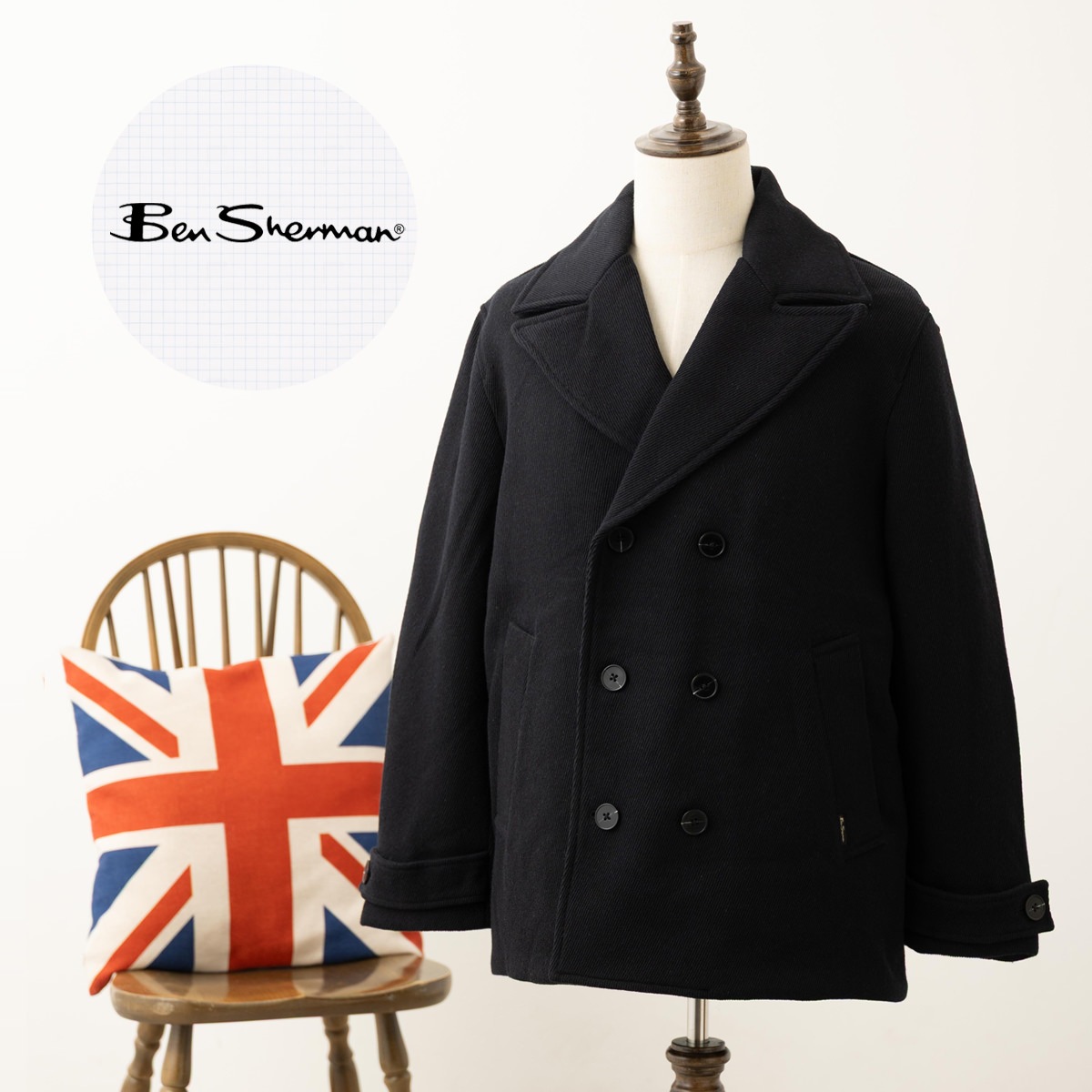 Ben Sherman �٥󥷥㡼�ޥ� �ԡ������� �������ͥ��ӡ� ���硼�Ⱦ� �������� ����