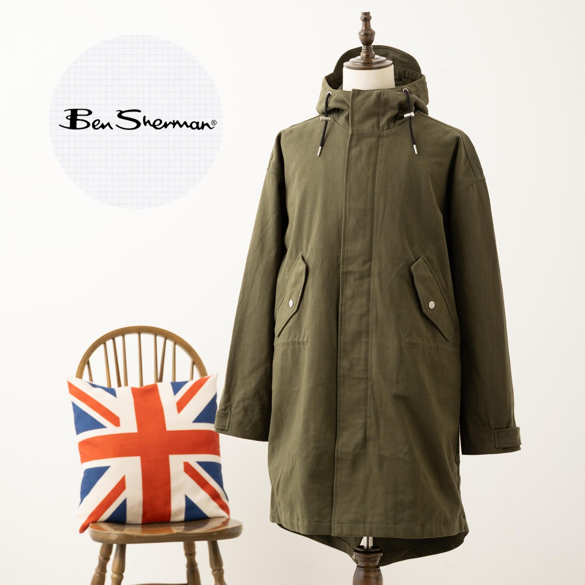 ベンシャーマン Ben Sherman ,コート | Ben Sherman ベンシャーマン
