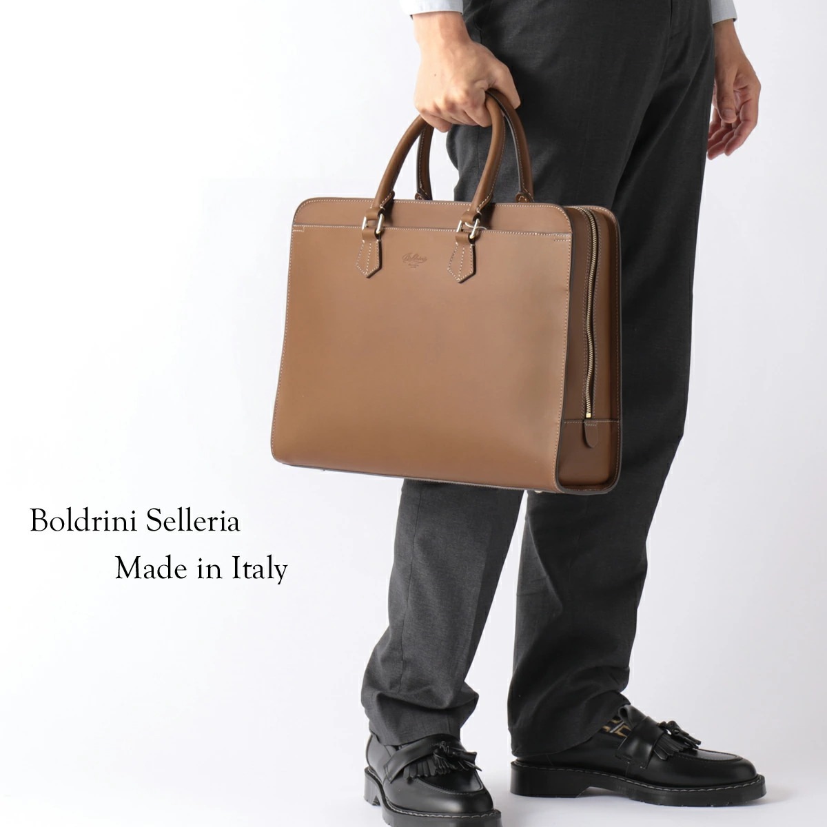�ܥ�ɥ꡼�� ����ꥢ Boldrini Selleria �����ꥢ �ȥ��������� �����ե쥶�� �ӥ��ͥ��֥꡼�ե����� �ӥ��ͥ��Хå� cuoio �饤�ȥ֥饦�� 