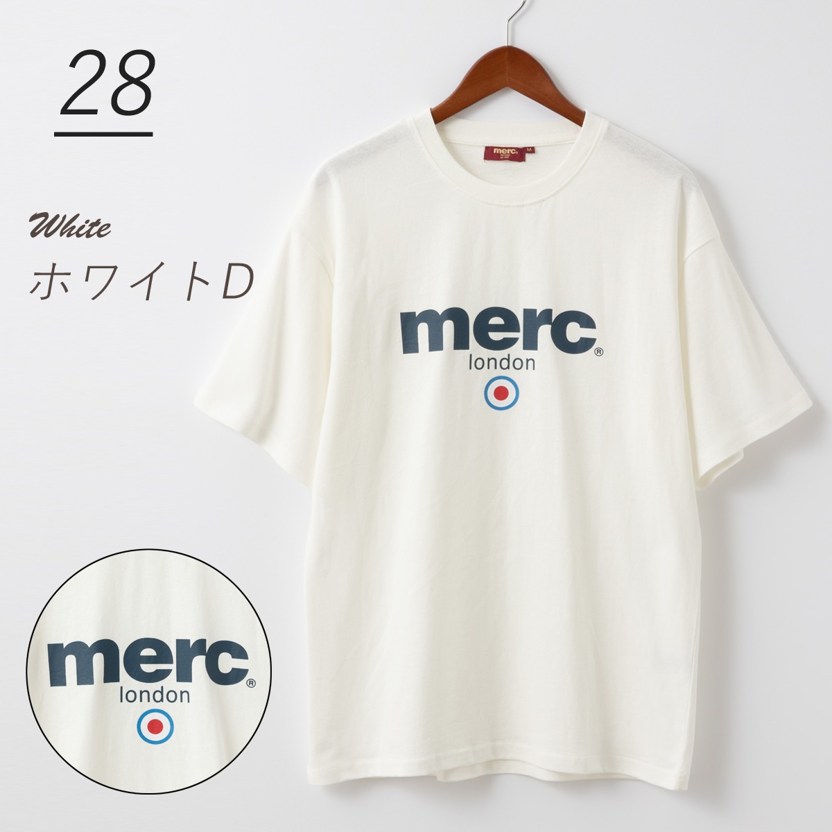 ��륯����ɥ� T����� ���ܵ��� ���롼�ͥå� Ⱦµ Merc London �ɽ����� �������åȥޡ��� ��˥��å���